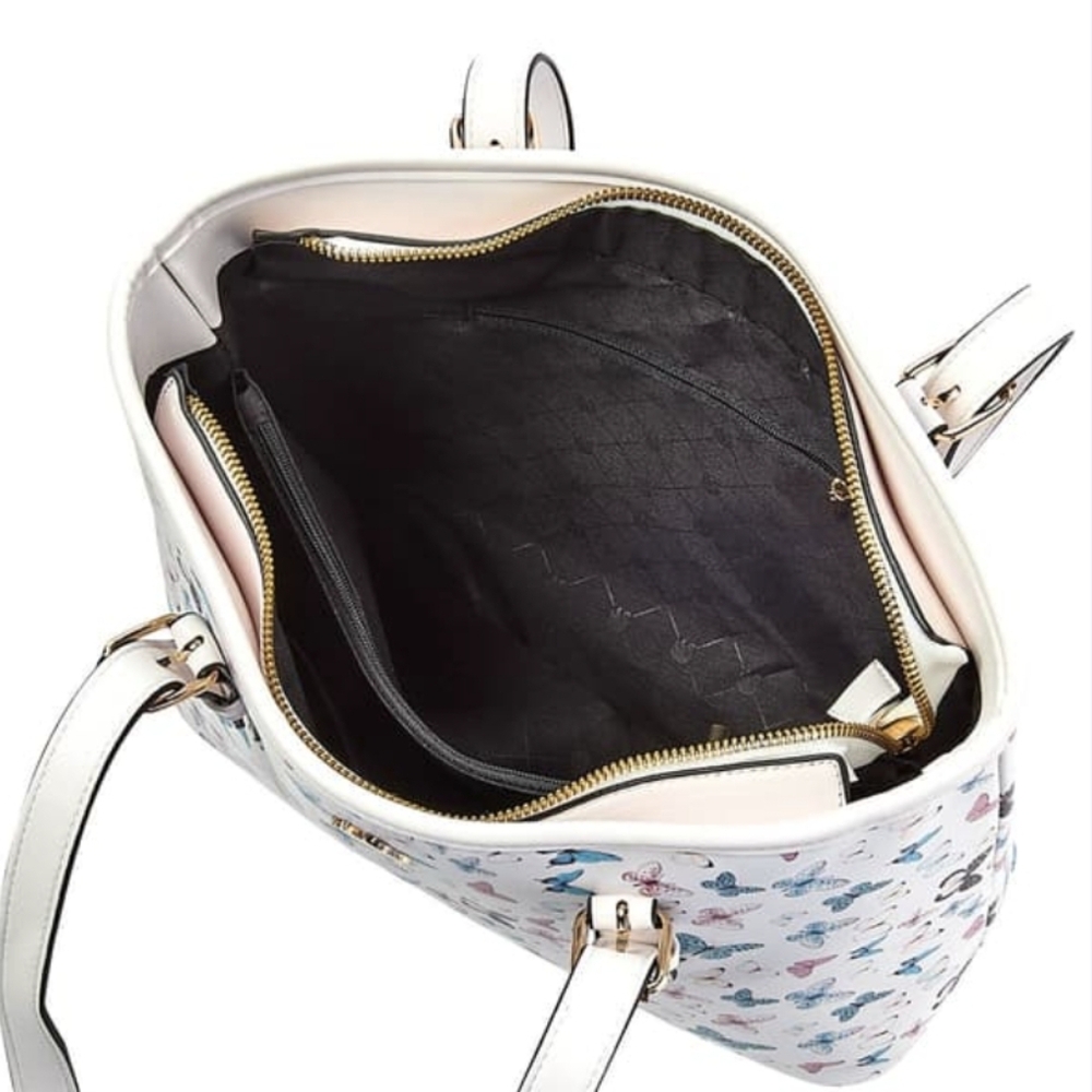 Gloria Vanderbilt Top Zip Butterfly Tote NWT - Picture 7 of 10